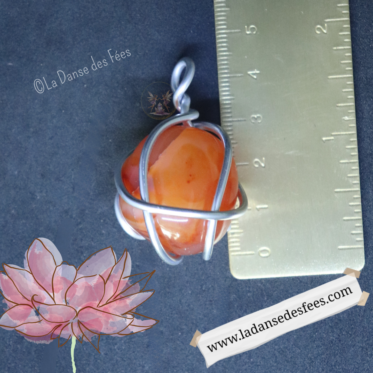 Pendentif de Cornaline