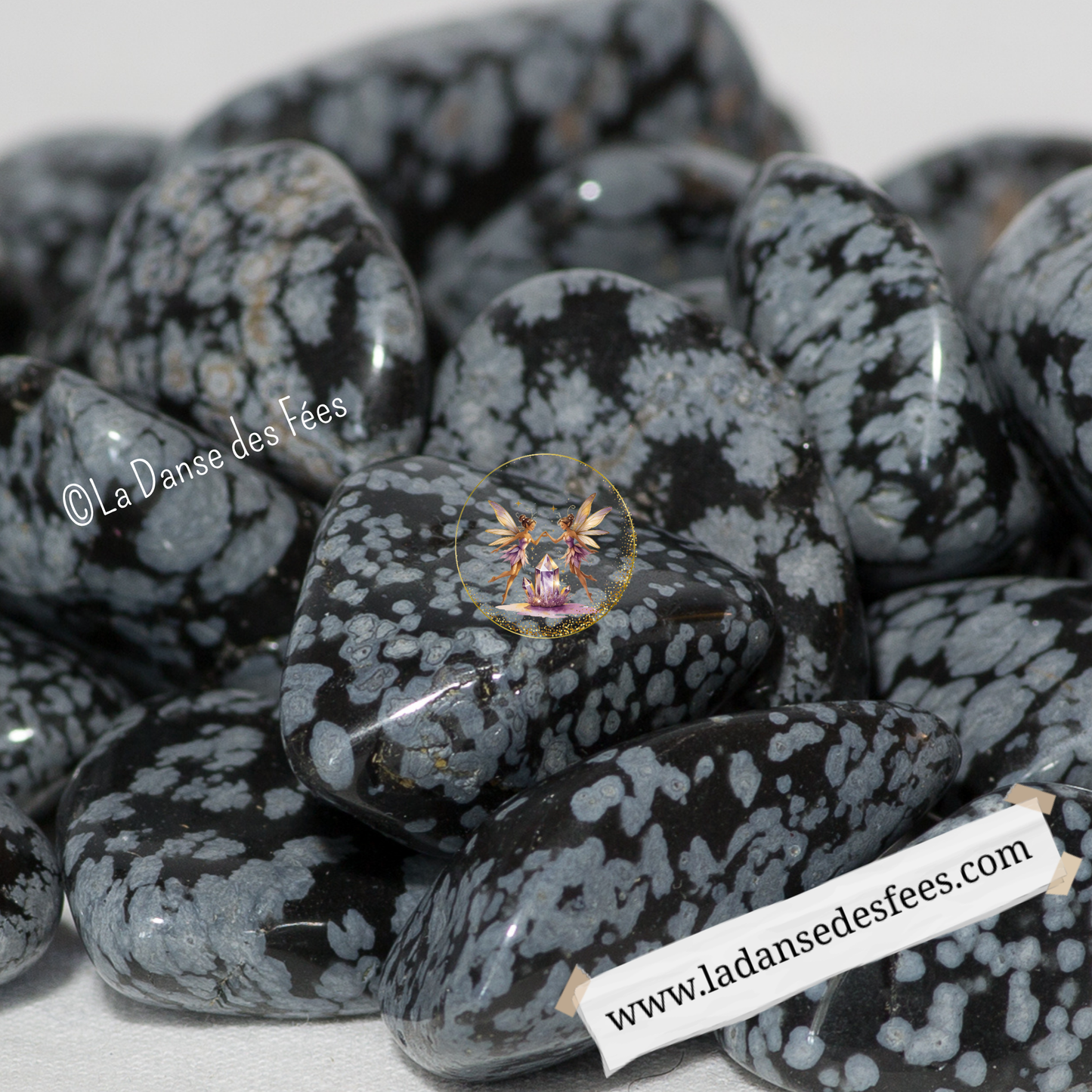 Obsidienne à Flocon de Neige