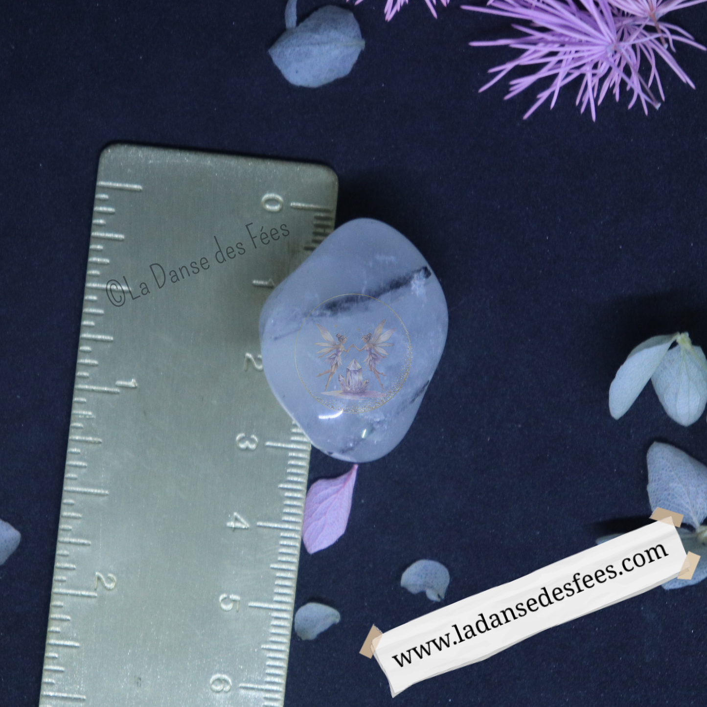 Quartz à inclusion de Tourmaline