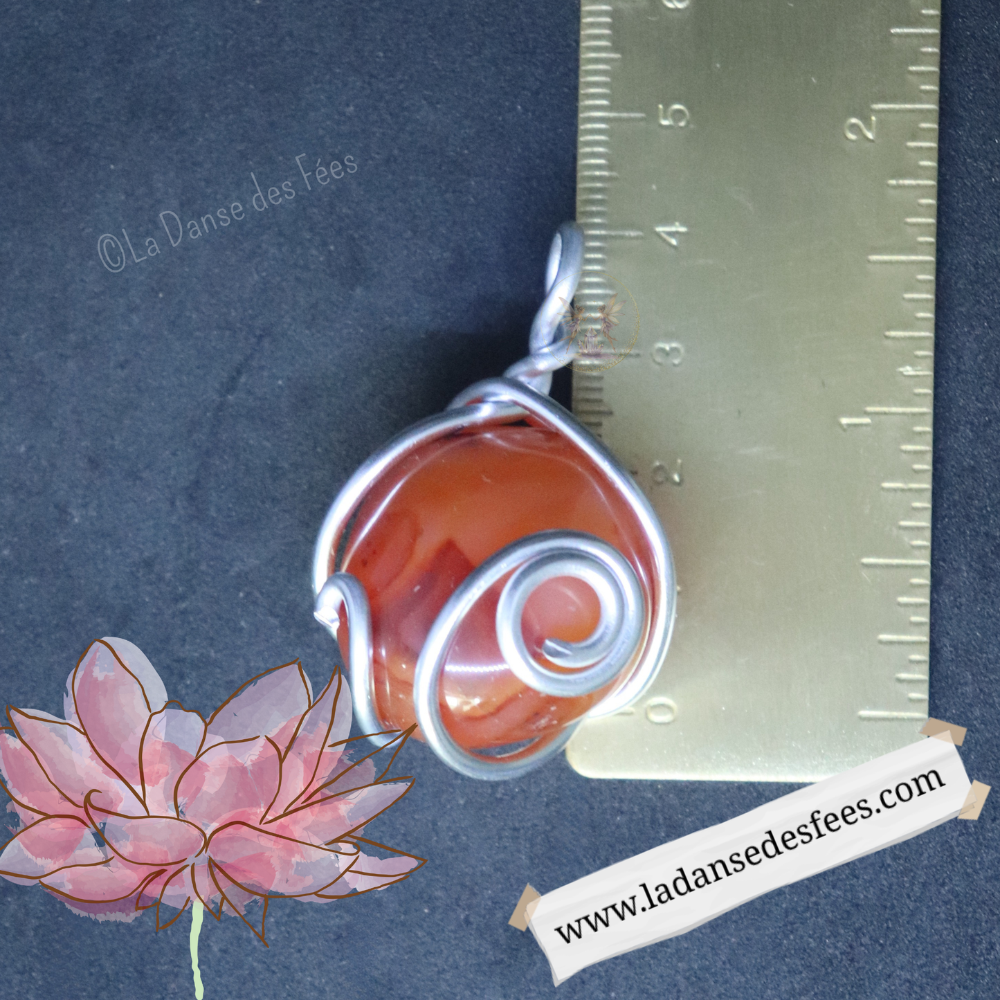 Pendentif de Cornaline