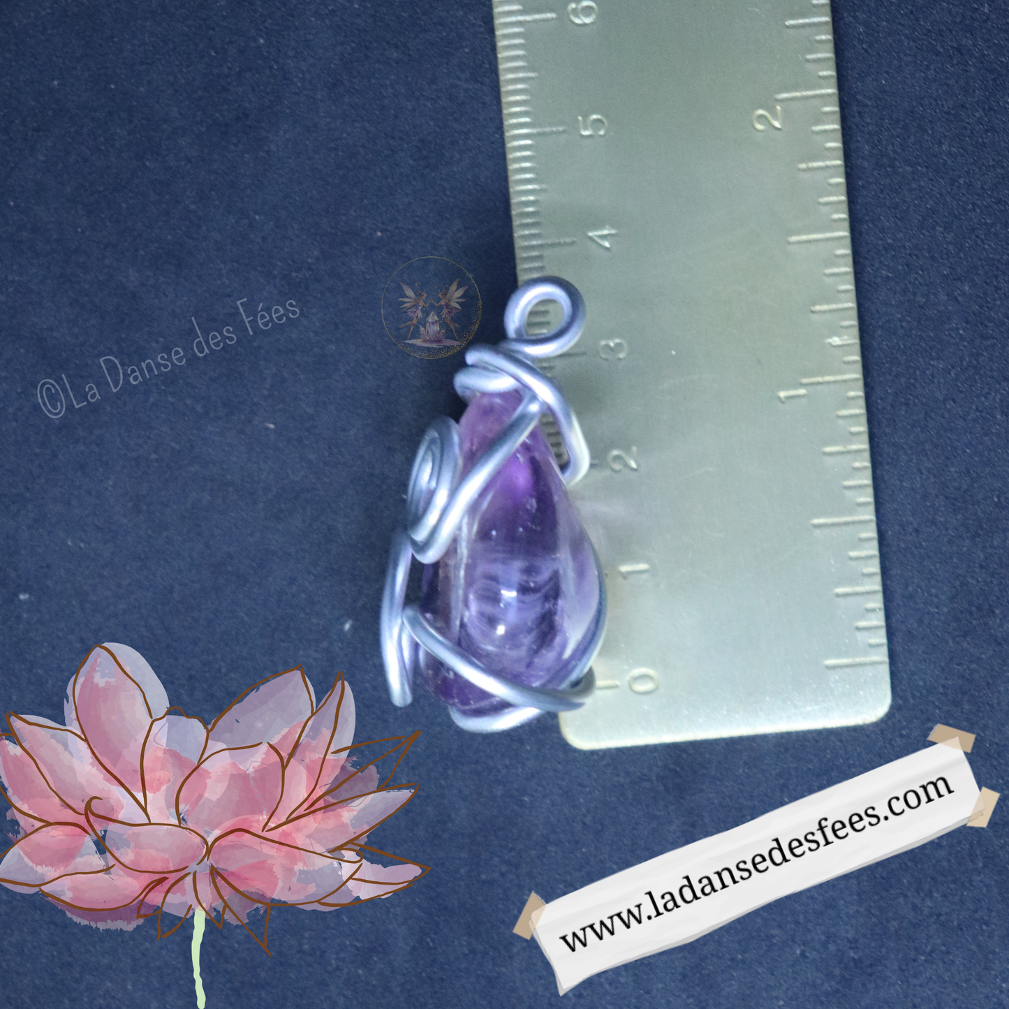 Pendentif d’Amétrine