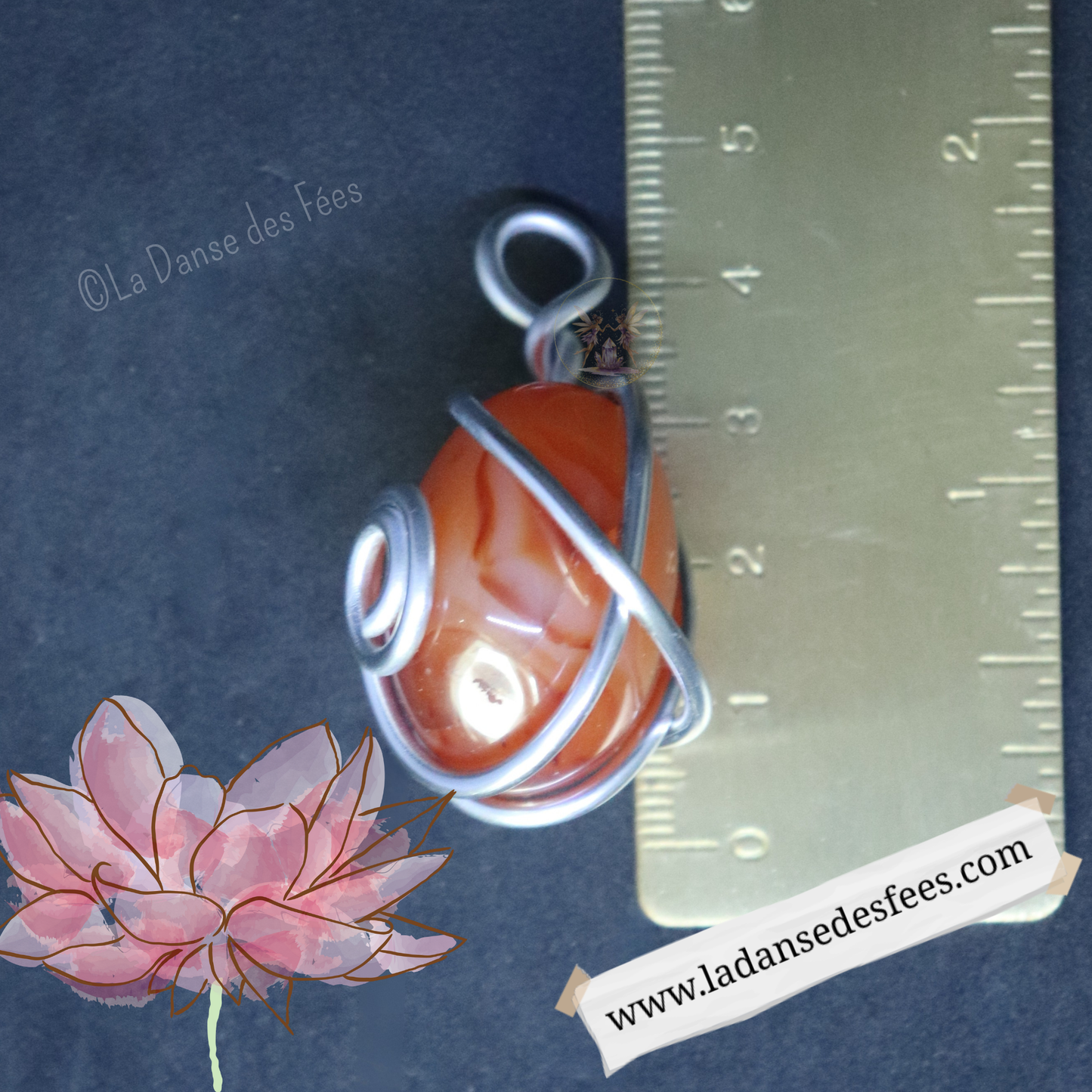Pendentif de Cornaline