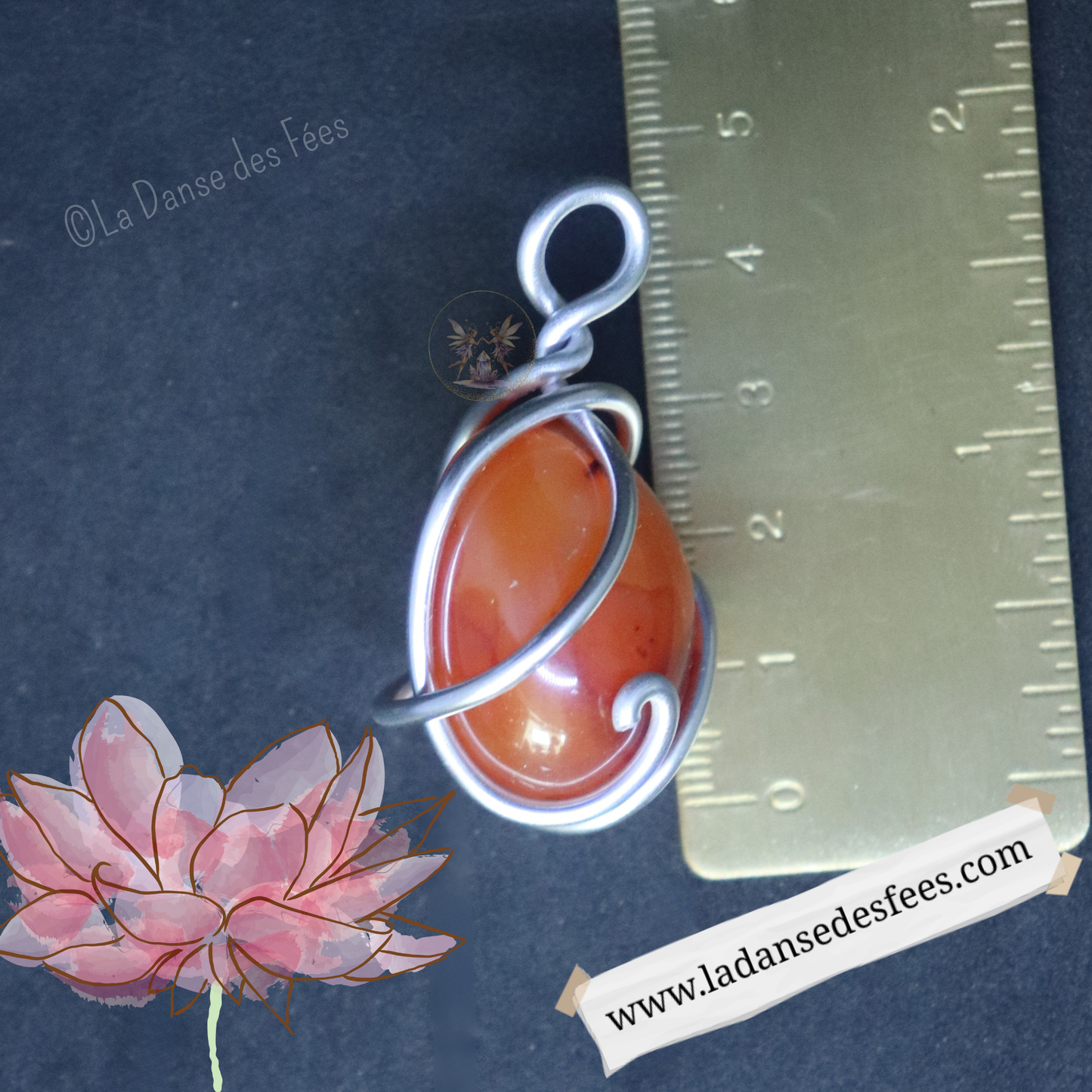 Pendentif de Cornaline