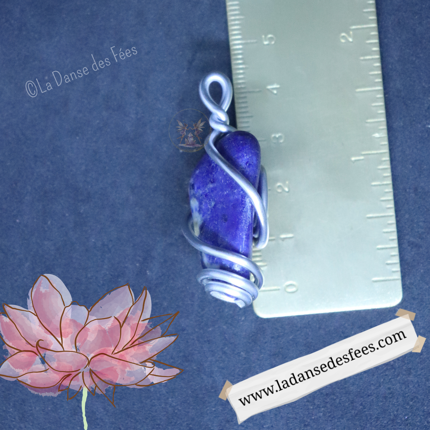 Pendentif de Sodalite